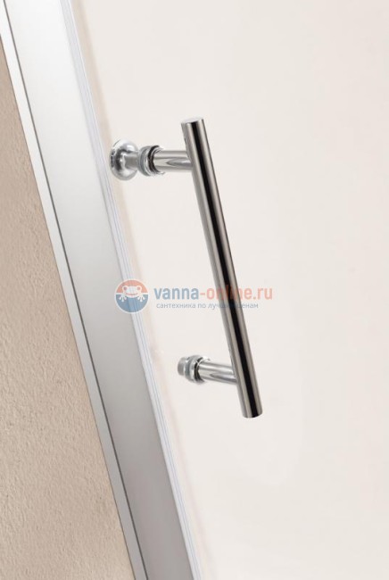 Душевой уголок Cezares ECO--O-RH-2-100/80-Cr, 100х80х190, стекло прозрачное/матовое