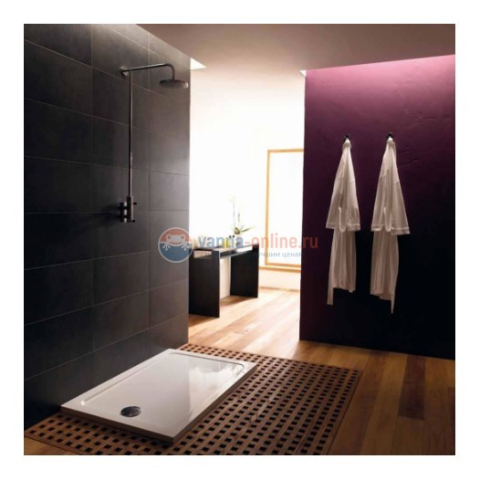 Поддон акриловый Jacob Delafon Flight SAFE COULEUR 160 x 90 x 4, E62482-F-M53, матовый антрацит