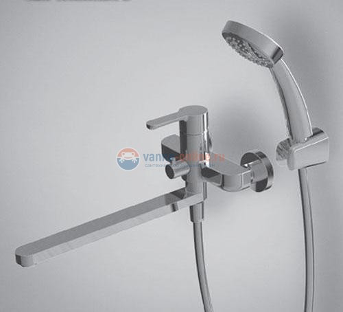 Смеситель Bravat Stream F63783C-LB для ванны