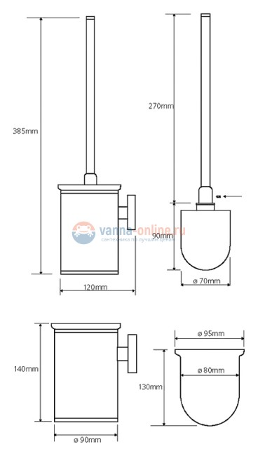 Ершик Bemeta Omega 104913117