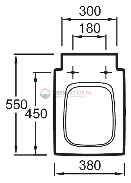 Крышка-сиденье Jacob Delafon Terrace E70019-00 быстросъемная Крышка-сиденье Jacob Delafon Terrace E70019-00 быстросъемная