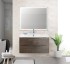 Тумба под раковину BelBagno Acqua-1000 ACQUA-1000-2C-SO-RNG искусственный камень, цвет коричневый