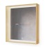 Зеркало Raval Frame Fra.02.75/DS, 75 см, с подсветкой, дуб сонома