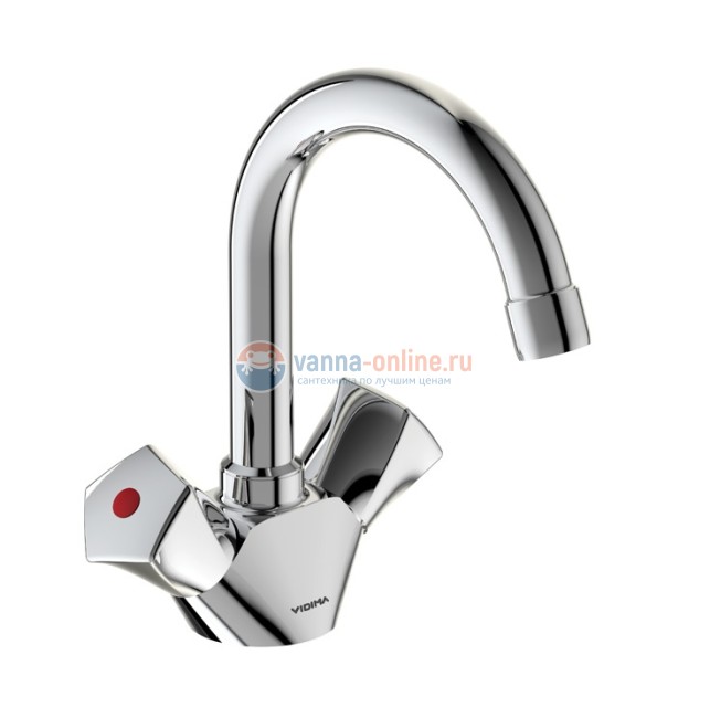 Смеситель для раковины Vidima Life BA358AA, хром Смеситель для раковины Vidima Life BA358AA, хром