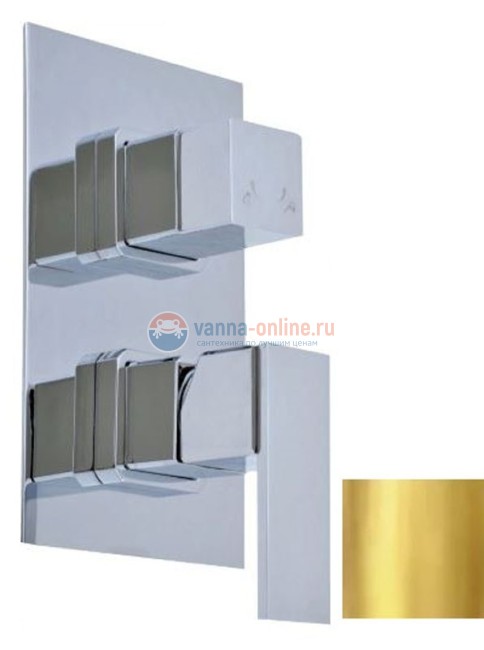 Смеситель скрытого монтажа для ванны и душа Rav-Slezak Loira LR586КZ, хром