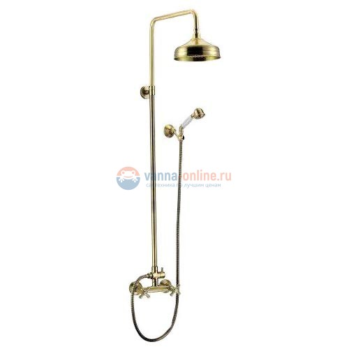 Душевая система Cezares Retro RETRO-C-CD-02 для душа, бронза
