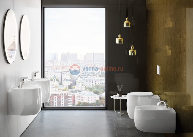 Раковина Roca Beyond Totem 46 3270B1000 подвесная Раковина Roca Beyond Totem 46 3270B1000 подвесная