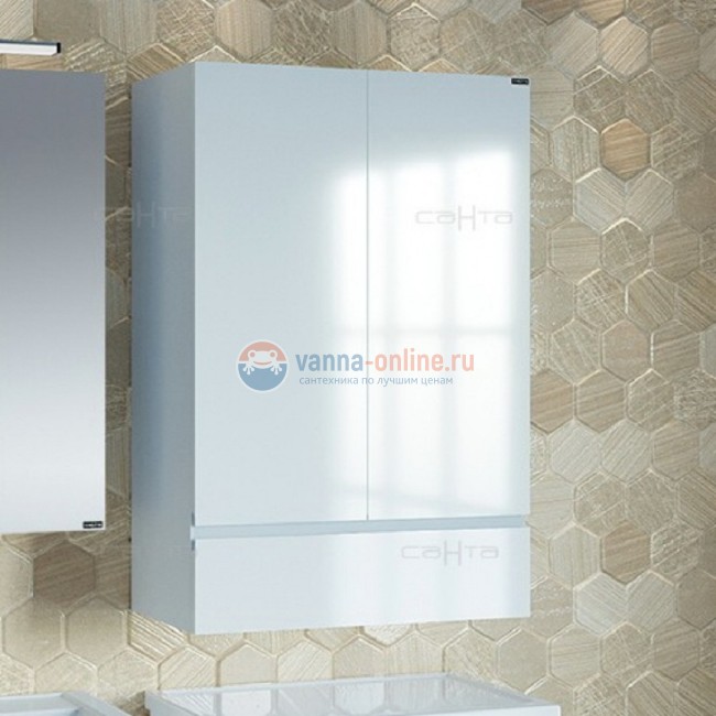 Шкаф подвесной СаНта Марс 60 х 90 см, 700245 Шкаф подвесной СаНта Марс 60 х 90 см, 700245