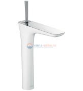 Смеситель Hansgrohe PuraVida 15072400 для раковины, белый/хром