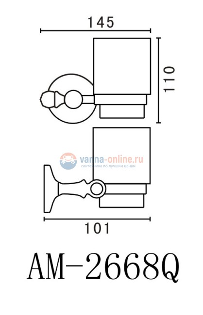 Стакан Art&Max Antic AM-2668Q Стакан Art&Max Antic AM-2668Q