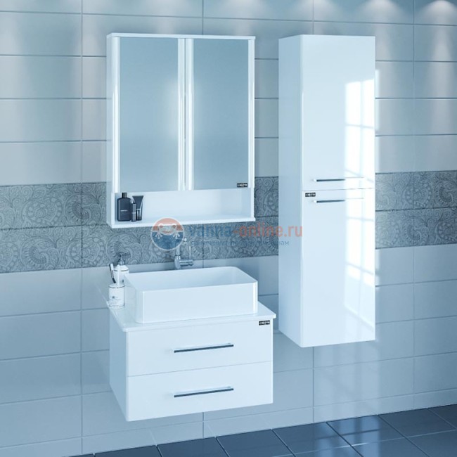 Колонна СаНта Вегас 40 526005 напольная/подвесная, с бельевой корзиной