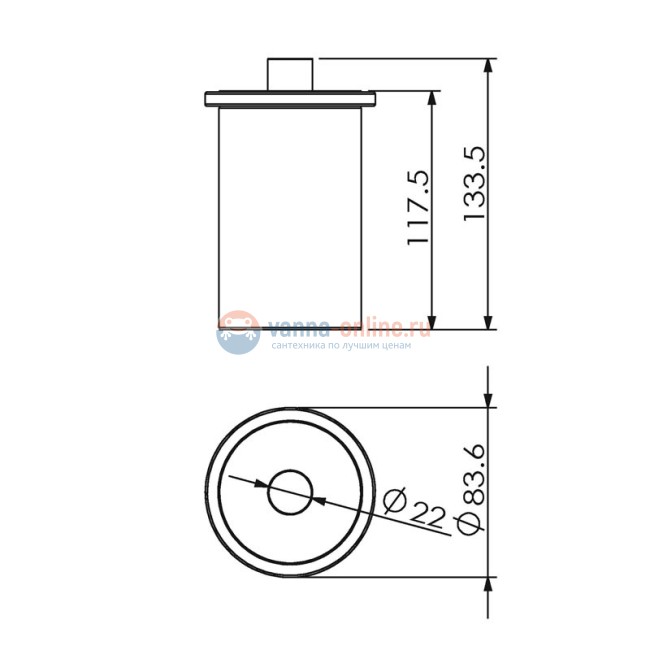 Баночка настольная Langberger 23028A