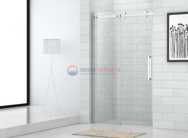 Душевая дверь Cezares Stylus-M STYLUS-O-M-BF-1-130-C-Cr, 130x195 см