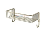 Полка с крючками Timo Nelson 160081/02 antique, бронза, 30 см