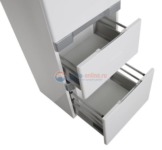 Пенал Aquanet Виго 40 00183360, цвет сине-серый