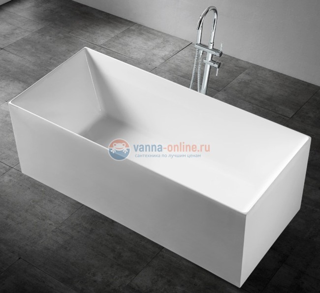 Ванна акриловая Abber AB9274-1.7, 170 х 75 см