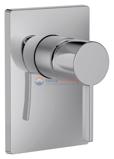 Смеситель Jacob Delafon Stillness E98711-CP для душа, встраиваемый, внешняя часть Смеситель Jacob Delafon Stillness E98711-CP для душа, встраиваемый, внешняя часть