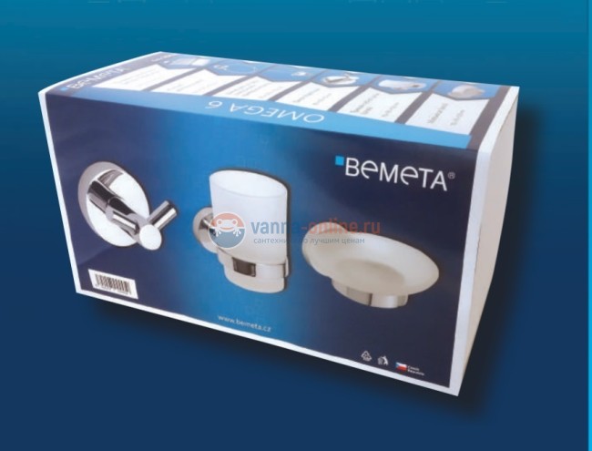 Комплект аксессуаров Bemeta Omega 6 204601, 6 предметов Комплект аксессуаров Bemeta Omega 6 204601, 6 предметов