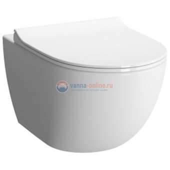 Подвесной безободковый унитаз VitrA Sanibelle 7551B003-0075