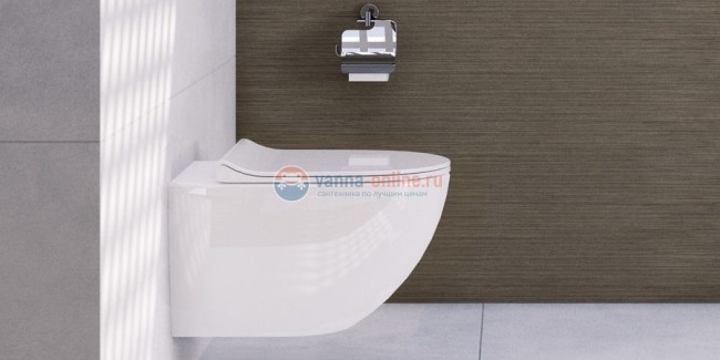 Подвесной безободковый унитаз VitrA Sanibelle 7551B003-0075