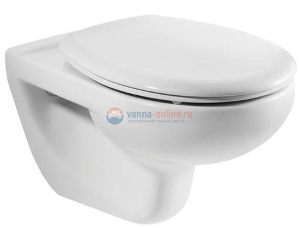 Подвесной унитаз Roca Victoria 34630300R, 52,5 x 35,5 см Подвесной унитаз Roca Victoria 34630300R, 52,5 x 35,5 см