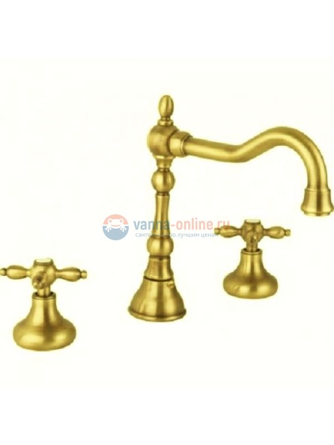 Смеситель Cezares Atlantis-Nostalgia BLS2-A-03/24 цвет золото
