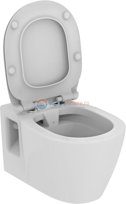 Безободковый подвесной унитаз Ideal Standard CONNECT Rimless E814901