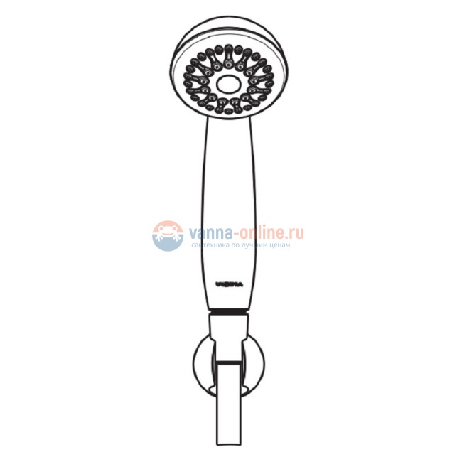 Смеситель для ванны и душа Vidima Life BA362AA, хром Смеситель для ванны и душа Vidima Life BA362AA, хром