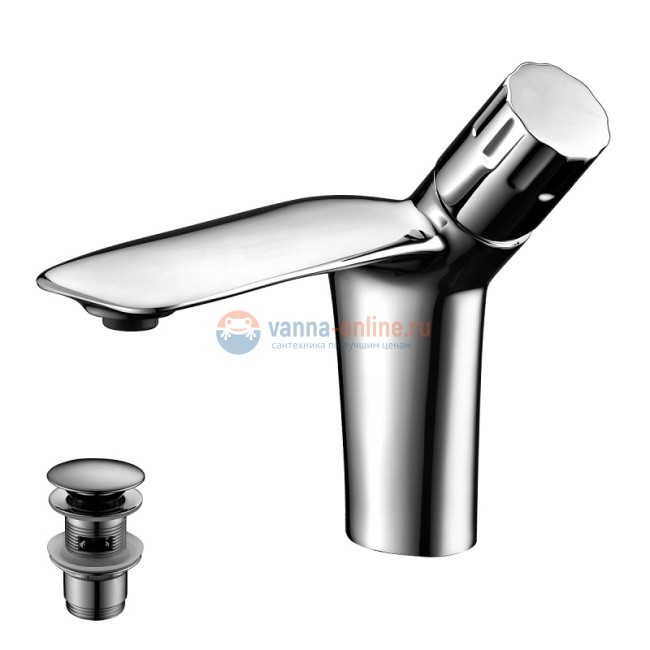 Смеситель Lemark Wing LM5306C для раковины с донным клапаном Смеситель Lemark Wing LM5306C для раковины с донным клапаном