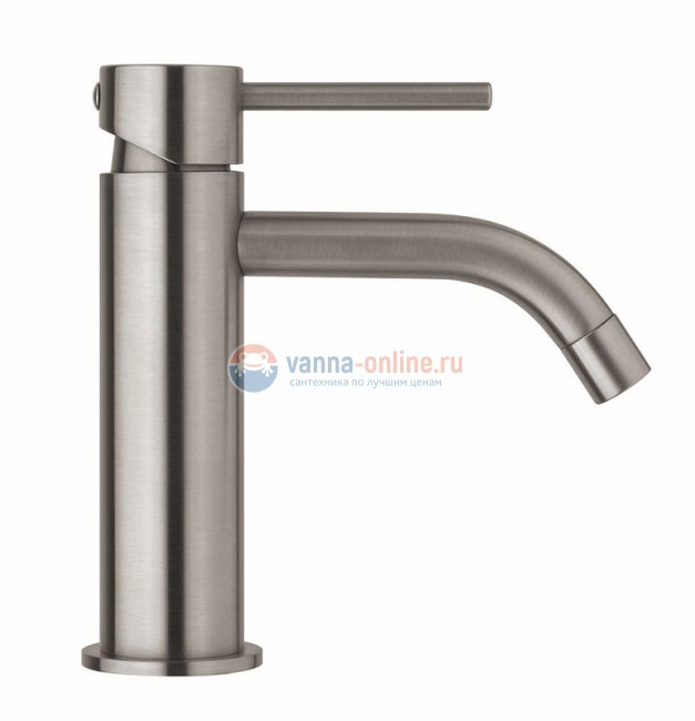 Смеситель Paffoni Light LIG071ST для раковины, без донного клапана, цвет сталь