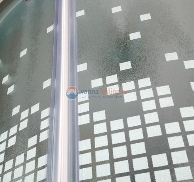 Душевая кабина Deto L 908 N 80 x 80 см, без крыши, с гидромассажем