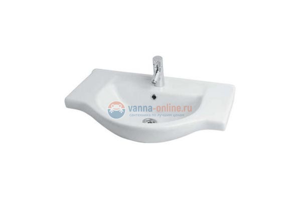 Раковина Акватон Аквалайн 75 см, 1WH110237 Раковина Акватон Аквалайн 75 см, 1WH110237