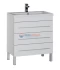 Тумба под раковину Aquanet Верона 75 напольная (3 ящика) 00178254, цвет белый Тумба под раковину Aquanet Верона 75 напольная (3 ящика) 00178254, цвет белый