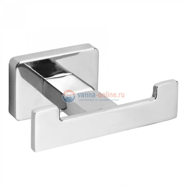 Крючок двойной Bemeta Niki 153106032 8.4 x 6 x 3.6 см, хром