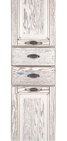 Пенал Aquanet Тесса 35 00185810, цвет жасмин-золото