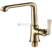 Смеситель для кухни Rush Flores FLB0835-28 высокий, бронза