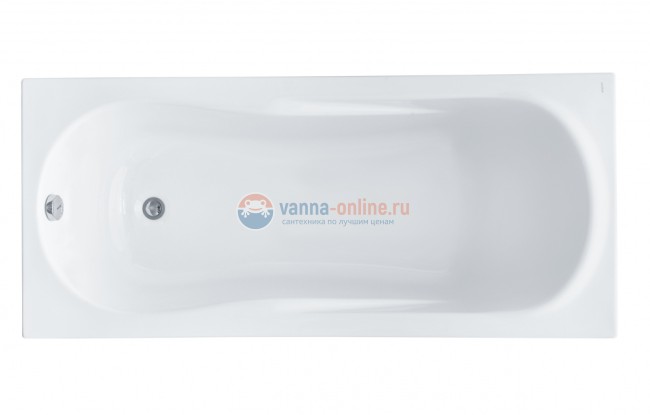 Ванна акриловая Santek Каледония  1.WH30.2.384, 150 х 75 см, с монтажным комплектом