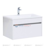 Тумба с раковиной Aquanet Токио 68 00236917 (подвесная, 1 ящик), цвет белый