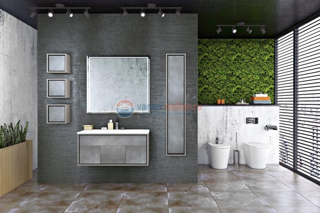 Тумба под раковину Акватон Уэльс 80, темный шоколад Тумба под раковину Акватон Уэльс 80, темный шоколад