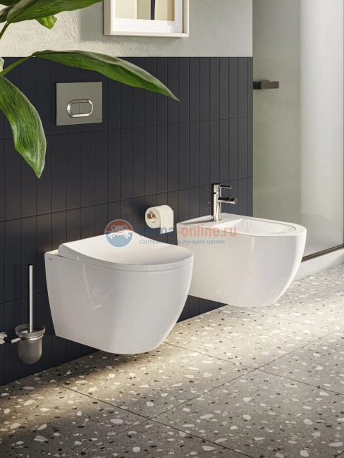 Унитаз подвесной VitrA Mia Round 7510B003-0075 безободковый, белый