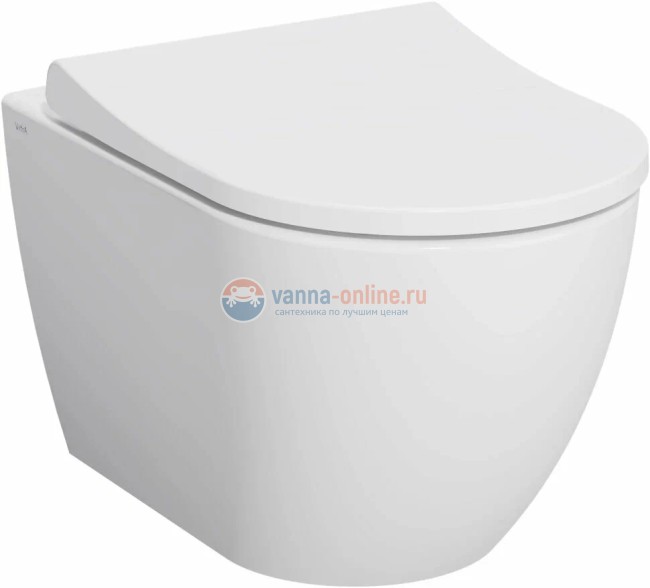 Унитаз подвесной VitrA Mia Round 7510B003-0075 безободковый, белый
