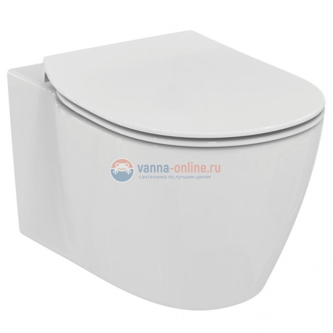 Инсталляция Ideal Standard с унитазом Connect AquaBlade E047901, сиденье микролифт, комплект (E212701)