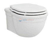 Подвесной унитаз ArtCeram Hermitage HEV010 01;00/EE51 белый Подвесной унитаз ArtCeram Hermitage HEV010 01;00/EE51 белый