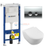 Инсталляция Geberit с безободковым унитазом Villeroy&Boch Subway 2.0 5614R201, сиденье микролифт, комплект Инсталляция Geberit с безободковым унитазом Villeroy&Boch Subway 2.0 5614R201, сиденье микролифт, комплект