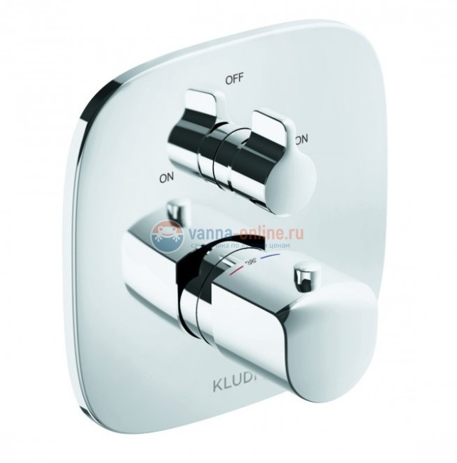 Смеситель Kludi Ameo 418300575 для ванны и душа, с термостатом Смеситель Kludi Ameo 418300575 для ванны и душа, с термостатом