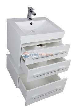 Мебельная раковина Aquanet Нота 58