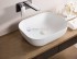 Раковина CeramaLux Серия N N 78104 накладная, белый