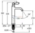 Смеситель Jacob Delafon Louise E24361-CP для раковины, высокий, без донного клапана, хром/белый Смеситель Jacob Delafon Louise E24361-CP для раковины, высокий, без донного клапана, хром/белый