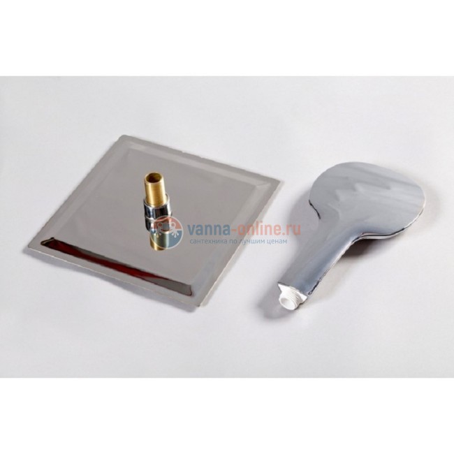 Душевая кабина Deto V1245, 120 x 90 см, с электрикой, гидромассажем, с сиденьем