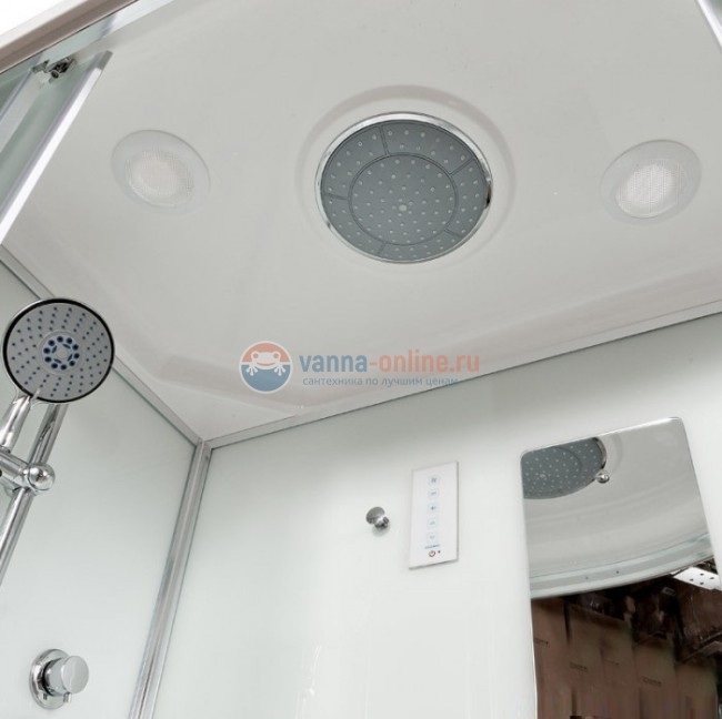 Душевая кабина Deto D D 272S L/R 120 x 80 см, с крышей